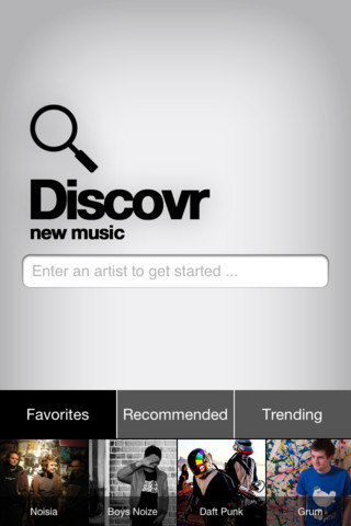 Imágenes Discovr Music