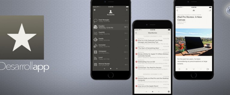 Reeder 3 uno de los mejores lectores de noticias