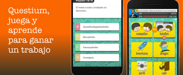 Questium juega, aprende y aprueba las oposiciones