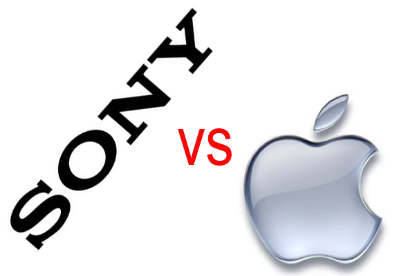 Sony versus Apple