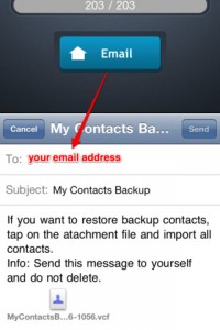 Imágenes My Contacts Backup